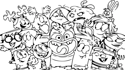 Bunsen the Beast * Printable Coloring Page