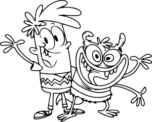 Bunsen the Beast * Printable Coloring Page