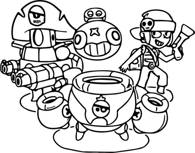 Пирати * Брол Старс картинка