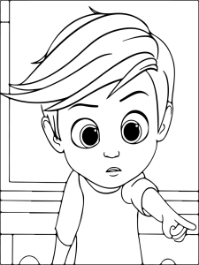 Bebé Jefazo * 12 * Página para Colorear Imprimible