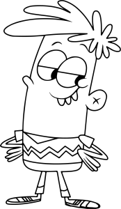 Bunsen the Beast * Printable Coloring Page