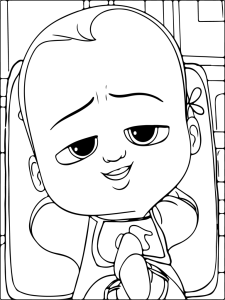 Bebé Jefazo * 23 * Página para Colorear Imprimible