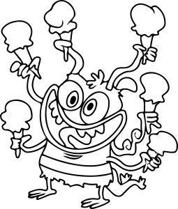 Bunsen the Beast * Printable Coloring Page