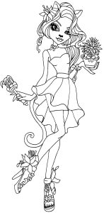 Monster High * Printable Coloring Page