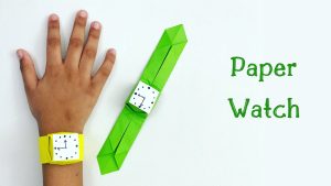 Как да си направим часовник от хартия
