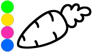 Рисуване и оцветяване на зеленчуци