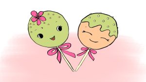 Рисуване на близалки