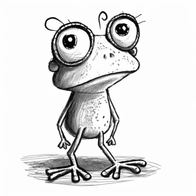 Рисунка на жаба