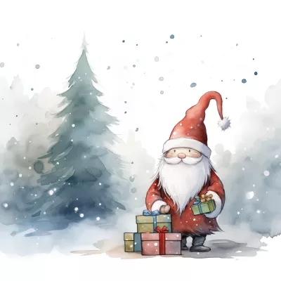 Tarjeta de Navidad para Imprimir