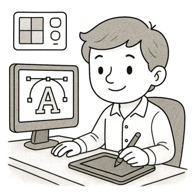 Млад дизайнер – рисунка за принтиране и оцветяване