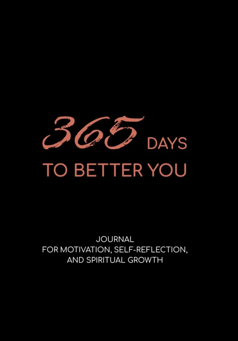 365 Days to Better You journal cover by Zumipic.