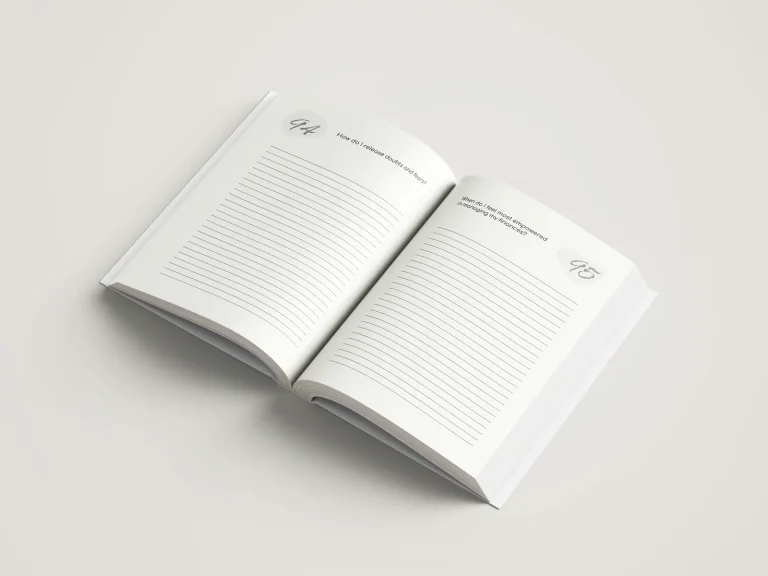 Open 365 Days to Better You Journal showing daily reflection pages 94 and 95.