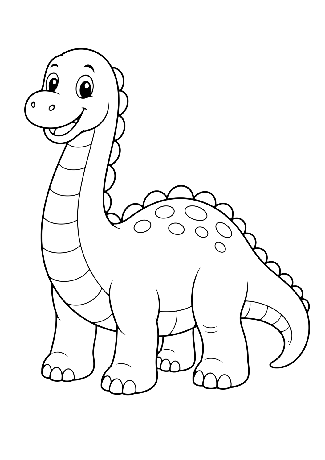 Mokele-Mbembe, criatura de río para colorear