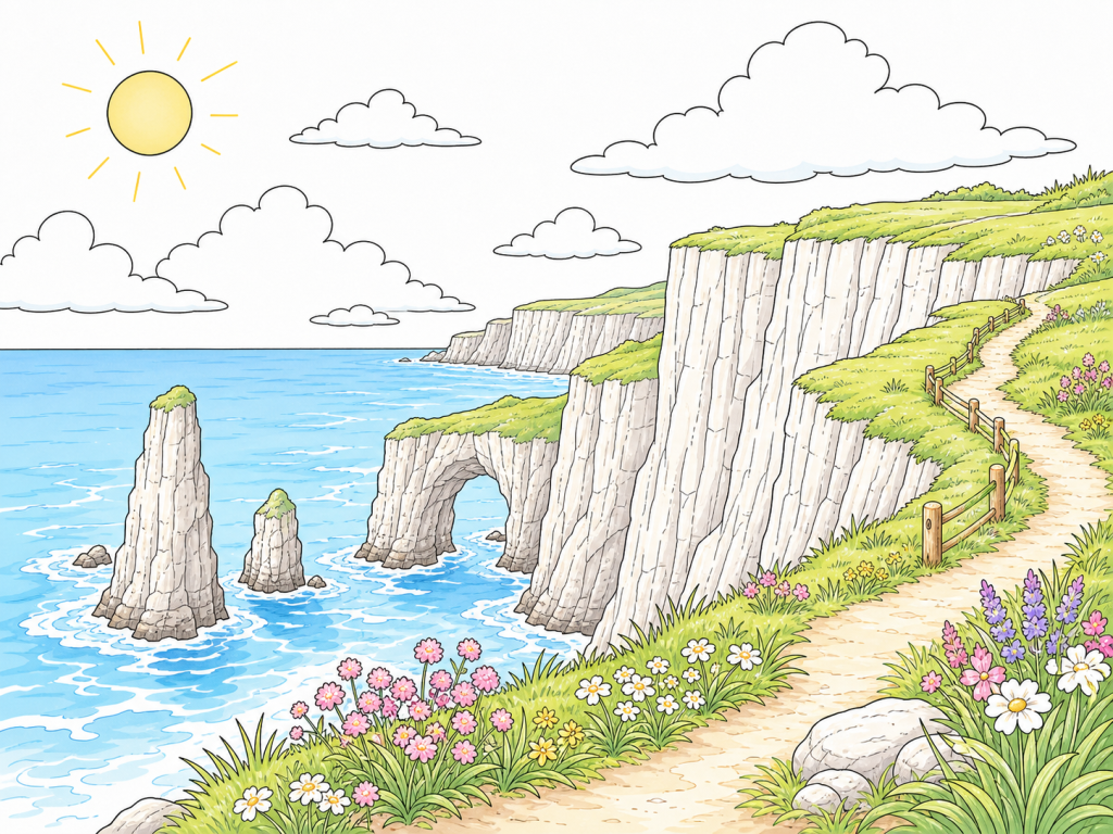 Coloriages d'océan - pages gratuites à imprimer pour enfants