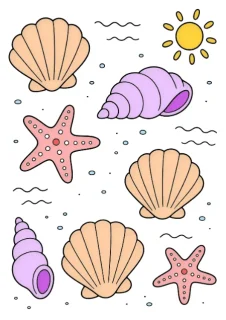 Миди doodle – страница за оцветяване